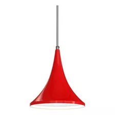 Pendente Colibri 25,8cm Inove Cor Vermelho/branco 110v / 220