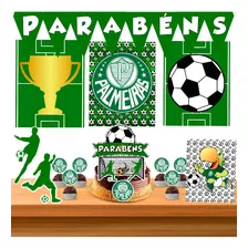 Kit Festa Palmeiras -só Um Bolinho 30pçs