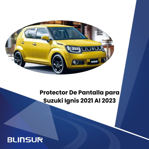 Mica Protector De Pantalla Para Suzuki Ignis 2021 Al 2023 Foto 2