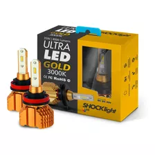 Lâmpada Led H11 Amarela 3000k 8000lm Shocklight Gold Ultra