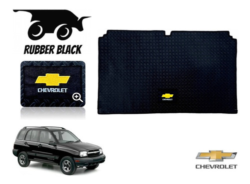 Tapetes Logo Chevrolet + Cajuela Tracker 1998 A 2008 Kit 5pz Foto 3