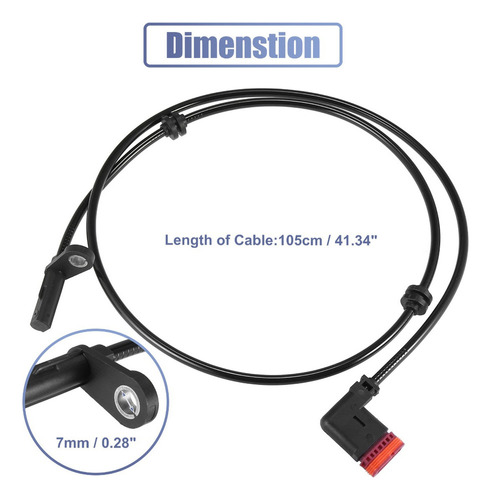 Sensor Abs Trasero For Mercedes-benz C200 C250 C350 C300 A Foto 3