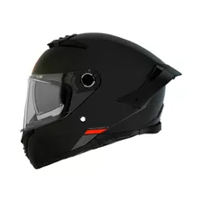 Casco Para Moto Clásico Mt Helmets Thunder 4 Sv Negro Mate Talle L 