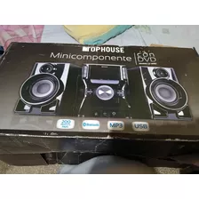 Equipo De Audio Top House, Bluetooth, Usb, Cd