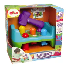 Brinquedo Educativo Para Bebes Bate Rebate Minhoquinha Elka