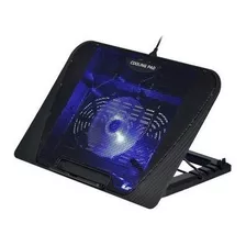 Ventilador Notebook Base Gamer N151 Altura Ajustable Luz Led