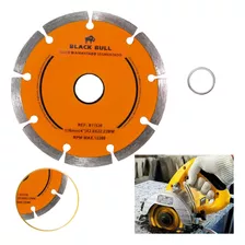 Disco De Corte Diamantado Segmentado Concreto 110mm 4 Pol Cor Laranja