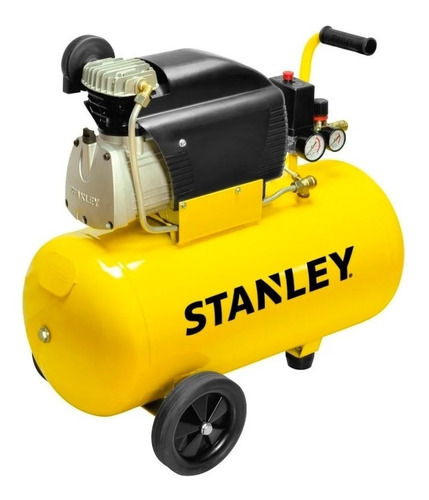 Compresor De Aire Eléctrico Portátil Stanley Fcdv404stc006 50l 2hp 220v Amarillo