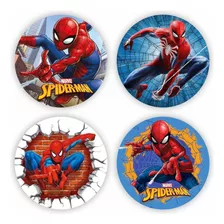 100 Etiquetas Adesivas Homem Aranha, Spider Man (tipo 1)