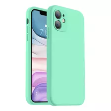 Carcasa Para iPhone 11 Goma Color