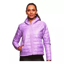 Jaqueta Feminina Puffer Lilás Ultra Leve Forrada Casaco