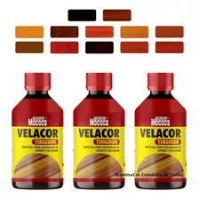 Tingidor Para Verniz, Seladora E Madeira Velacor Kit 3un