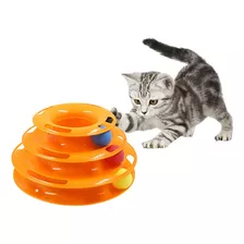 Brinquedo Interativo P/ Gatos Corre Corre Torre De Bolinhas 