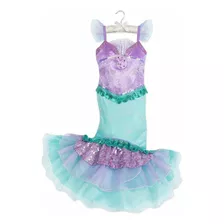Vestido Princesa Ariel Original Disney Store P/entrega