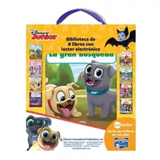 Biblioteca De 8 Libros Con Lector Electrónico Disney Junior 