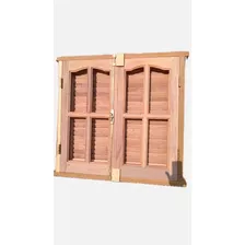 Ventana De Algarrobo Con Celosia 1 X 1