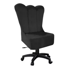 Mocho Giratoria Luxo Confortavel Preto