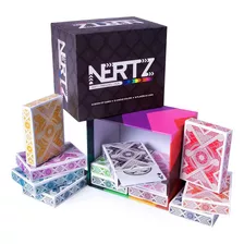 Juego De Cartas Brybelly Nertz, 12 Barajas Estándar De 3.5 X