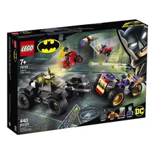 Blocos De Montar Legobatman Joker's Trike Chase 440 Peças Em Caixa