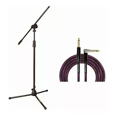 Hercules Soporte P/microfono Ms-432b (b) + Kirlin Cable De