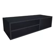 Rack Nicho Prateleira Preto Tv Dvd Cd Video Game 