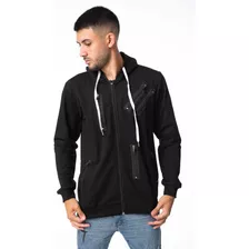 Campera De Hombre Con Varios Cierres