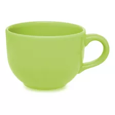 Tazon Taza Grande Sopa Cerealero Ceramica 740ml Colores Color Verde