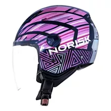 Capacete Norisk Orion Journey ( Aberto ) Rosa