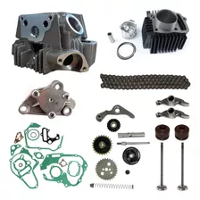 Kit Motor Cabeçote Cilindro Honda Biz 100 Ano 1998 Até 2005