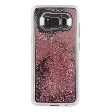 Funda Para Samsung Galaxy S8 - Glitter Rosa