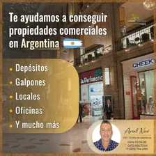 Galpones, Locales, Warehouses, Y Demás Inmuebles Bajo Pedido En Argentina