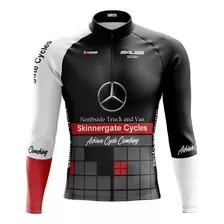 Camiseta Mtb Bike Masculina Roupa Ciclista Camisa Mercedes