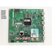 Placa Principal Smart Tv Led Wifi Mod 42lf5850 Funcionando