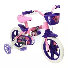 Bicicleta Infantil Feminino Aro 12 Cat Com Rodinha