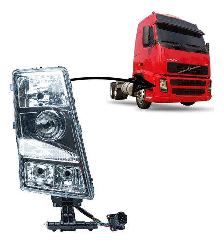 Farol Principal Volvo Fh 2005 Lado Direito