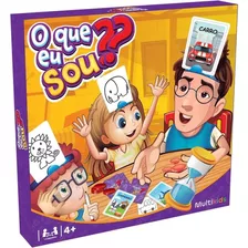 Jogo De Adivinhação O Que Eu Sou 60 Peças Multikids Br1772