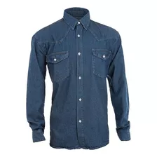 Camisa Jeans Manga Larga - Boris Solo Talle L (42)