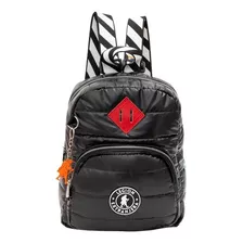 Mochila Urbana Legion Extranjera Alison Color Negro Diseño Pop 8l