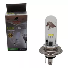 Lampada Farol Led H4 Modelo Strobo Moto 6500k Super Branca