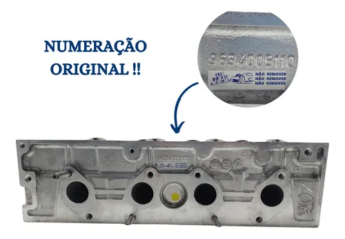 Cabecote Peugeot 207 C3 1.4 8v 2006 A 2012 Gasolina Revisado 4