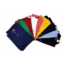 10 Playeras Tipo Polo Varias Marcas, Colores,tallas A Elegir