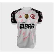 Camisa Usada Em Jogo Flamengo X Fluminense 2021 Autografada