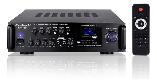 Sunbuck 6188bt 3000w 2.1 Amplificador Audio Bluetooth Casa