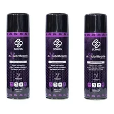 3 Spray Hiper Lubrificante Xtreme Solifes 300ml Úmido Seco