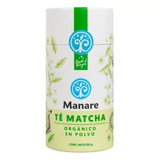 Té Matcha En Polvo Orgánico 100 G - Manare