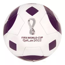 Pelota Microbell Fifa Qatar Copa 2022 N°5 Blanco