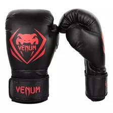 Venum Contender Guantes De Boxeo - Negro / Rojo - 14 Onzas