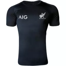 Camiseta De Microfibra De Los All Blacks