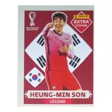 Extra Sticker Mundial Qatar Heung - Min Son Base Panini 