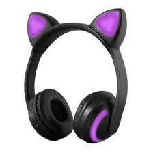 Auriculares Inalámbricos Bluetooth Oreja De Gato Diadema Luc